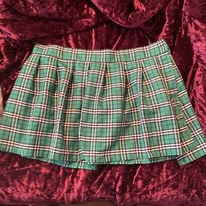 Green plaid